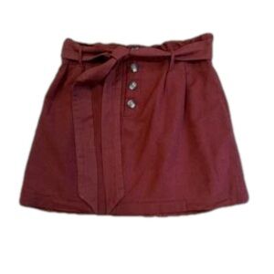 American Eagle Rust mini skirt size M